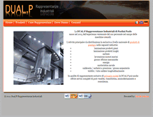 Tablet Screenshot of dualp.it